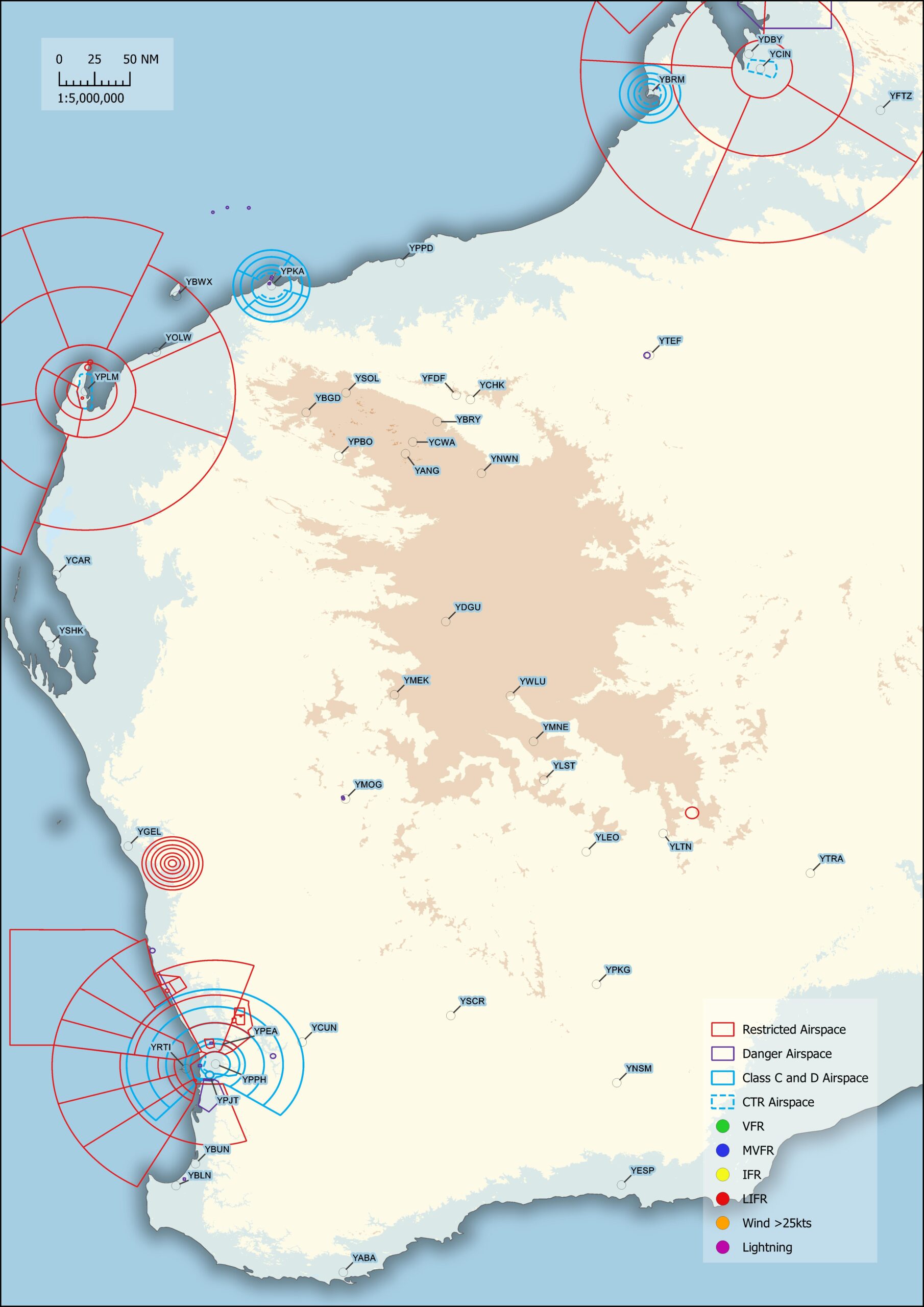 Mini WA METAR Map - Image 6